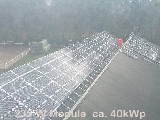 235 W Module ges. Leistung ca. 40kWp1 235 W Module ges. Leistung ca. 40kWp1